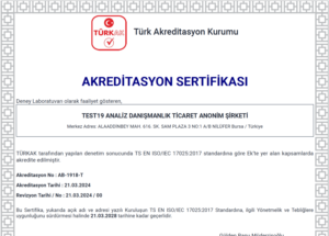 TS EN ISO/IEC 17025 2017 akreditasyon belgemizi aldık ...